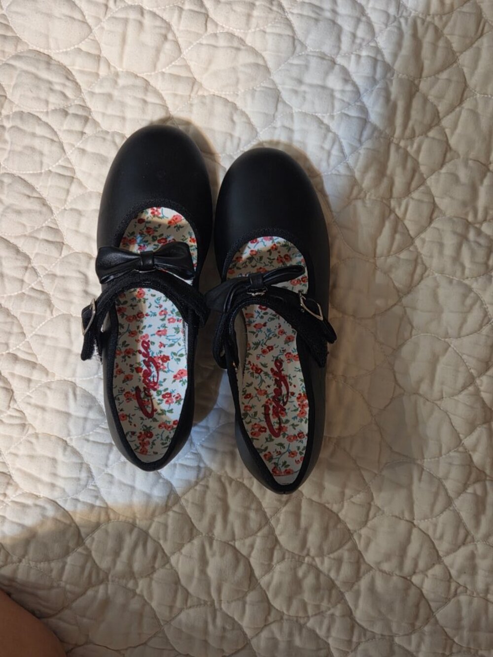 Brand New In Box Capezio Mary Jane Tap Shoes Size 1.5W